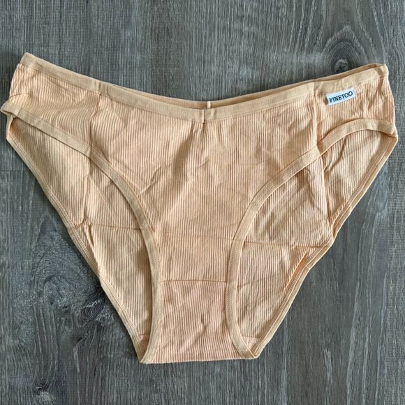 Set of Six Underwear Cotton Bikini Rib Cheeky Panties Sexy V-shaped Waistband - Picture 7 of 11